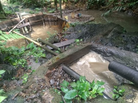PERAWATAN BENDUNGAN AIR BERSIH