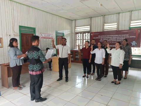 SUMPAH JANJI PANTIA PEMUNGUTAN SUARA