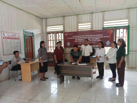 SUMPAH JANJI PANTIA PEMUNGUTAN SUARA